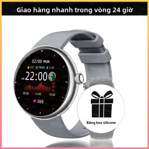 Đồng Hồ Thông Minh Thời Trang Màn Hình HD 1.5” Điều Khiển Bằng Ứng Dụng Theo Dõi Sức Khỏe Cuộc Gọi Bluetooth Trợ Lý Giọng Nói Cho Android iOS Nam Nữ