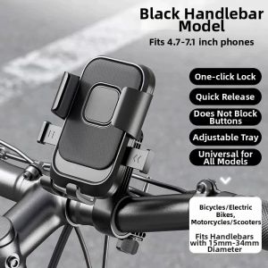 Anti-Shake Bike Phone Mount For Mountain and Road Bikes