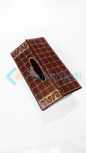 FATMAJATI Tempat Tisu Kayu Jati Model Rumah