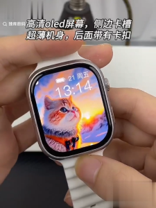 HOCO 4G Smart Watch with sim card slot and WiFi Android Smartwatch Playstore GPS Camera 49mm sport fitness Smartwatch For  Telephone 智能4G手表