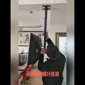 ขาแขวนทีวี ติดเพดาน ผนัง รองรับ14-42" ปรับกล้องเงย หมุนรอบตัวได้ 360° รับน้ำหนักได้ 30 กก SPCC ทำจากเหล็กคุณภาพสูง