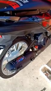 Apido Pipe For Mio Sporty Pipe Muffler 1 Set Mio i 125 /Soul i125 accessories and parts Motorcycle