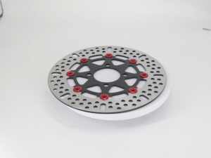 CNC Front Brake Disc Rotor for Honda Vario Beat | High Performance Stainless Steel Floating Brake Disk with Caliper Adapter & Bolts