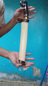 Badik Asli Bugis Pisau Golok Badik Sembelih Super Tajam Pisau Baja Per Kayu Loka