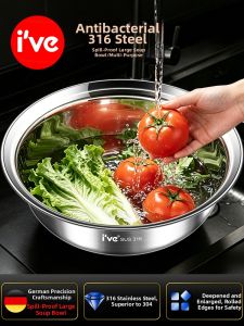 IVE | Stainless Steel Multifunctional Kitchen Basin