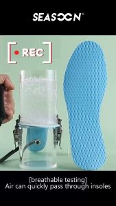 3mm Thin Deodorant Insoles Ice Cool Feeling Sponge+PU Foam Shoe Pad Breathable&Soft Men and Women Comfort Insole Daily Replacement