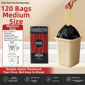 SIVASS | Tear-Resistant Thick Garbage Bags Drawstring
