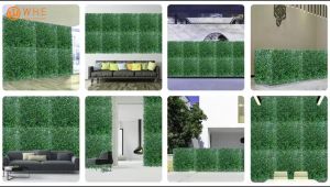 【Local shipment】(1 PC)Artificial Wall Grass Plants 40CM X 60CM Milan Turf Garden Plastic Lawns Wall Decoration Plants Garden Fence Panel Wall Grass Artificial Plant Wall Panel Wall Decoration Fencing Indoor Outdoor Decoration Wedding Deco