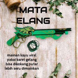 mainan sg kayu m1887 mata elang
