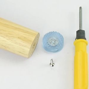 Set 10 Miếng Lót Chân Bàn / Ghế Sofa / Giường Trong Suốt Chống Trượt Tiện Lợi ALLIN