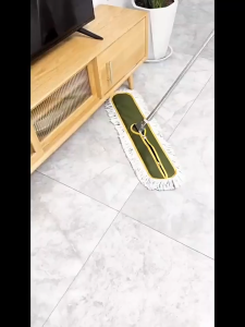 Premium Cotton Dust Mop SetHeavy Duty Floor Mop Head with Handle for IndustrialCommercialHousehold Cleaning60/90/110