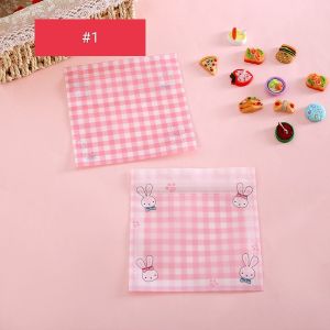 🎁小礼品包装袋 口罩收纳袋 可爱卡通自封袋子 Ziplock Bag Candy Cookies Mask Zipper Storage Resealable Sealed Gift Zip Bag DC616 DND