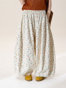 SHANGWEILUO | High Waist Wide Leg Loose Slimming Flowy Culottes