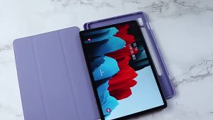 Casing Samsung Galaxy Tab S6 Lite 10.4" / Tab S7/S8/ S7+ S8+/Tab s8 Ultra 14.6" 2022 with S Pen Holder