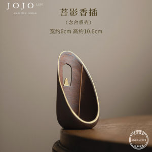 Đèn Đốt Hương Gốm Sáng Tạo JOJOS L. PD. Purple Spring Valley. Bodhisattva Shadow Incense Holder Bed Column Trang Trí Nhà