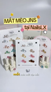 Set mắt mèo Cực Quang JNS 6 màu kèm bảng màu