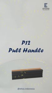 Etivo P12 Pull Handle Long | Tarikan Laci Gold Modern Panjang