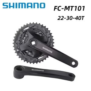 SHIMANO | SHIMANO ALIVIO Series FC-MT101 Crancket 3x9 Speed 170MM 40-30-22T Square Hole 122.5 For Mountain Bike