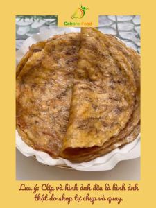 Chuối ép dẻo không đường đặc sản miền Tây nguyên liệu chọn lọc - Cahoro Food