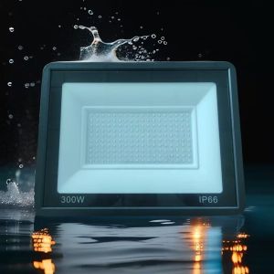 LED Floodlight Spotlight กันน้ํากลางแจ้ง IP66 AC220V AC110V 10-300W ไฟ Ultra-Bright สปอตไลท์สําหรับแสงที่แข็งแกร่ง