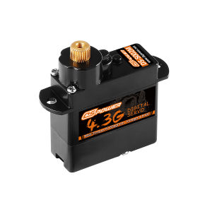 DSpower 2g/3.7g/4.3g/5g Digital Micro Servo Metal Gear JR Plug Coreless Motor for RC Mini Car Plane Fixed-wing Multicopter Toy