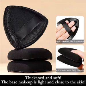 Dorisna Thicken Super Soft Air Cushion Puff Foundation Sponge Dry & Wet Dual-use Triangular Makeup Sponge