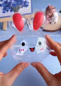 MAINAN DIY ANAK BALON TIUP BUBBLE NANO TAPE / BALON TIUP MANIK-MANIK / BALON TIUP DIAMOND GLITER 5PC