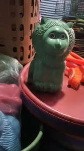 Celengan Plastik Singa Macan Besar