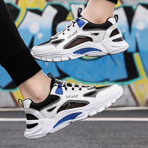 ORNGMALL New Spring and Summer Men Sport Sneakers Casual Shoes Men Women Sneakers Wear-Resisting Non-Slip Men Shoes Couple Shoes Plus Size Shoes 36-46