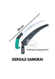 Gergaji Kopi Samurai Gagang Karet Sarung Samurai - Gergaji Dahan Ranting