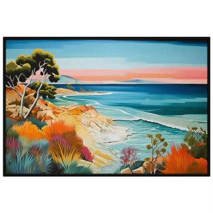 Tranh treo tường tranh dán tường phong cảnh bờ biển CGI - 189