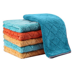 ผ้าผ้าเช็ดตัวรุ่นพิเศษใยผ้ารักษ์โลกสุดเจ๋งช่วยทำความสะอาดแทบทุกพื้นผิวด้วยน้ำดูดซับได้ดีปราศจากน้ำมันไม่มีร่องรอยสิ่งประดิษฐ์สำหรับล้างจานทำความสะอาดในครัวเรือนไม่ต้องใช้กระดาษเช็ดมือหรือสารเคมีที่เป็นพิษอีกต่อไป