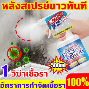 อัตราการกำจัดเชื้อรา 100% น้ำยากำจัดเชื้อรา 500ml นำเข้าจากญี่ปุ่น สเปรย์กำจัดเชื้อรา หลังสเปรย์ขาวทันที น้ำยาฆ่าเชื้อรา 1วิฆ่าเชื้อรา น้ำยากำจัดเชื้อราผนัง ขจัดเชื้ออราอย่างรวดเร็ว mold remover ป้องกันโรคราน้ำค้าง สเปรย์ฆ่าเชื้อรา น้ำยาขจัดราดำ