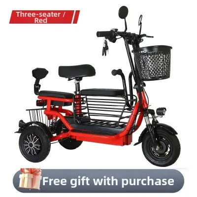 Lightweight Family Electric Tricycle Foldable