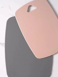 Antibacterial Cutting Board 3Pcs Set With Handle Non Slip Two-Side Reversible Eco-friendly Chopping Board Set Kitchen Utensils