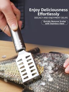 Stainless Steel Fish Scale Remover Kitchen Tool