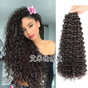 Phụ Kiện Tóc Dệt Móc Latin Xoăn Dài Vừa Phải Phụ Kiện Tóc Da Đen Phi Châu Phi Phụ Kiện Tóc Giả Thay Đổi Kiểu Tóc