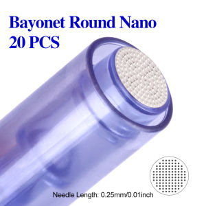 Bayonet Micro Needle Cartridge For A1 Pen Derma Pen Microneedling Tattoo for 9/12/24/36/42/Round Nano 3D 5D Microneedle