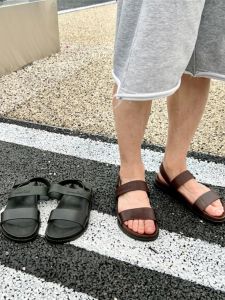 Thai Imported Sandals Men Summer New Outdoor Dual-Use Boken Slippers Thick Soft Soled Outdoor Beach Shoes Women