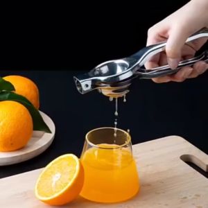 Alat Peras Jeruk Dan Lemon Lime Squeezer Stainless Steel Perasan Manual Jeruk Nipis Besi Press Buah