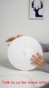 Turntable Mat Audiophile Felt Platter Mat Anti Noise dan Getaran Untuk Vinyl Player