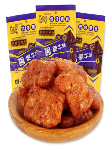 Spicy Tofu Snack Nostalgic Flavor Large Gift Bag Sauce Beef Flavor Vegetarian Meat Alternative Bean Curd Product from Mainland China