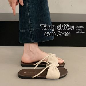 ZHENMO | Dép Bệt Mùa Hè Thời Trang Có Nơ