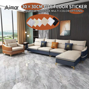 Vinyl tiles self adhesive 50 pcs vinyl tiles flooring 30x30 cm Floor Sticker Self-adhesive Waterproof PVC Marble Design Home Bedroom Office Room Flooring Decor