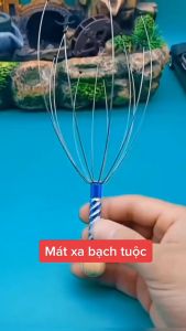 Cây massage đầu 12 nhánh thư giãn | Bạch tuộc massage đầu tóc giảm đau đầu
