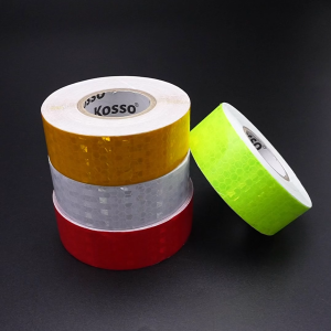 [กว้าง 30มม. ยาว 12 ม.] WACA สติ๊กเกอร์สะท้อนแสง รุ่น Crystal เทปสะท้อนแสง สติ๊กเกอร์สะท้อนแสงติดรถยนต์ สติ๊กเกอร์เทปสะท้อนแสง แผ่นสะท้อนแสง แถบสติ๊กเกอร์ K013 FSA