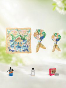 modern bath art | Khăn Quàng Cotton Minh Họa Nghệ Thuật 100% Cotton