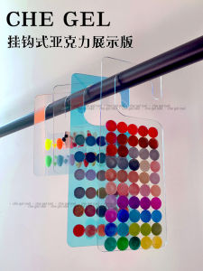 Instagram Nail Art Acrylic Display Board Korean Bloggers Same Style Hook Nail Art Plate Color Card Punch Tool Wear Nail