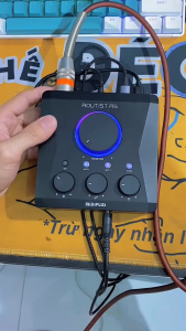 Combo Soundcard Routist RS GEN II và Micro Takstar K200 | Thu Âm Livestream Chuyên Nghiệp | Tương Thích Phần Mềm Bảo Hành 12 Tháng