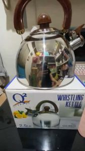 Teko Siul Q2 & Teko Bunyi Q2 8025: Whistling Kettle Merk HA & Free Bubble Wrap